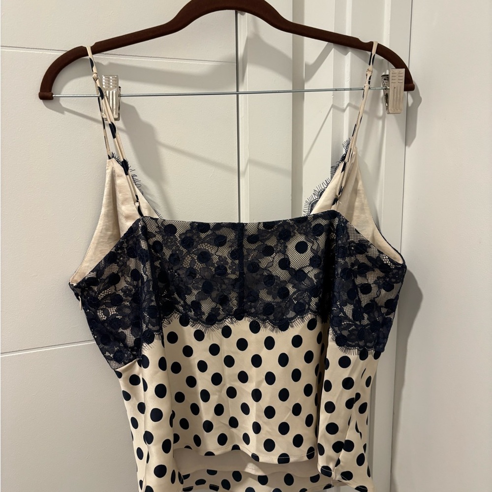 Abercrombie & Fitch Satin Lace Cami and Mini Skort SET - Picture 3 of 6